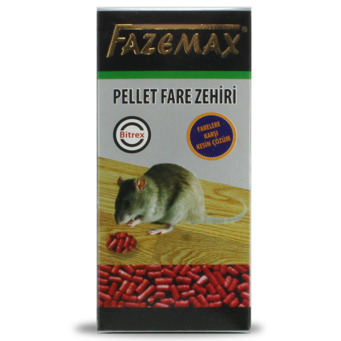 Fazemax Pellet Fare Zehiri 100 Gr. fzm